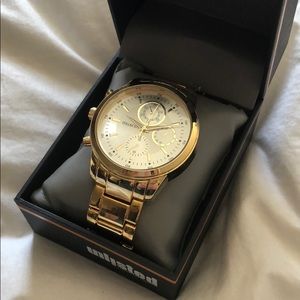 Gold men’s watch